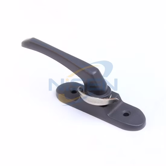 Window Hardware Crescent Lock UPVC Window and Door Making Handle Sliding Window Lock Cl03-Black Durable Best Price Cheap Hot Sale in 2023