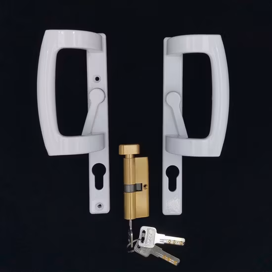 UPVC ウィンドウハードウェアアクセサリー D タイプハンドル引き戸ロック Nisen HD16