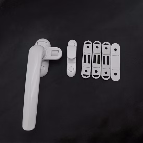 HD10 UPVC ドアハンドル開き窓アルミロック亜鉛ステンレス鋼材料